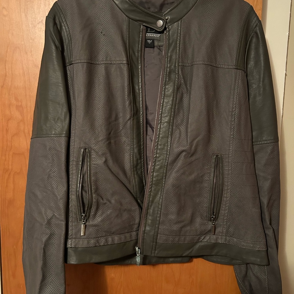 Women’s Faux Leather Jacket
